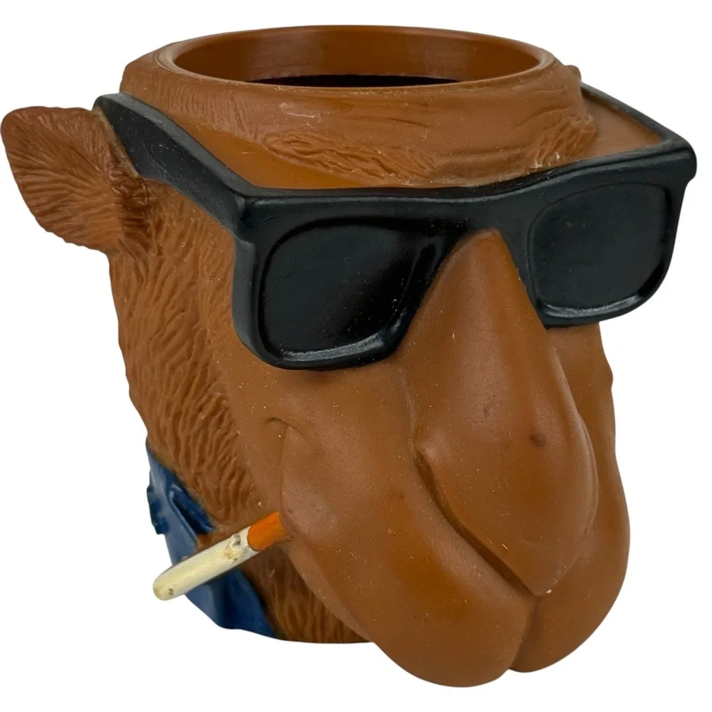 Vintage Joe Camel Koozie Cigarette Mascot Beer Sofa Can Holder Cooler
